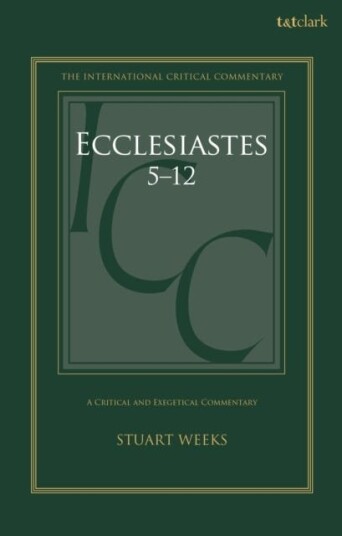 Ecclesiastes 512  A Critical and Exegetical Commentary