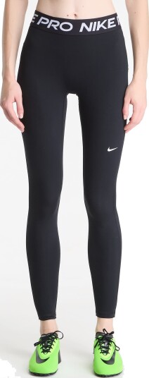 Nike Pro Dri Fit 365 Mid Rise Full Length Leggings Useam Sort XL