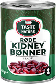 Taste of Nature Røde Kidney Bønner 400 g.