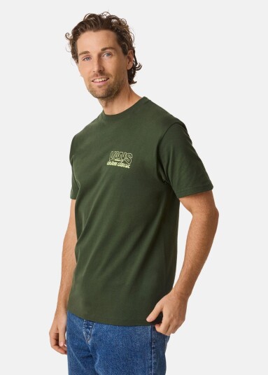 Vans Shop Front Ss Dried Kelp 2xl T Shirts
