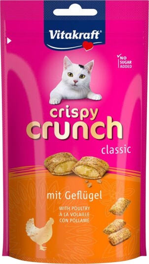 Vitakraft Crispy Crunch Med Fjørfe 2 X 60 G