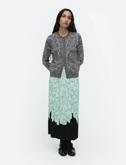 Marimekko Piiru Piirto Unikko Placement - Green - M
