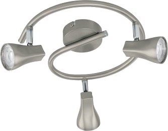 Eglo Tiberio 1 Spot Rundell Gform 3X350lm Bs