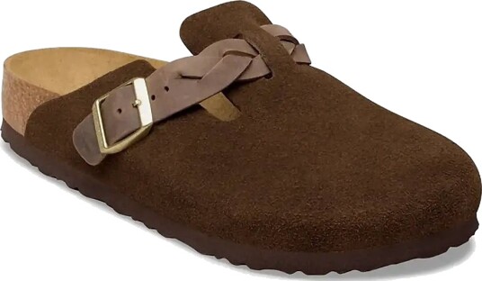 Birkenstock Boston Braided Leoi/Leve Brown 41