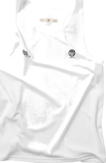 YMR Track Club Stockholm Men"s Speed Singlet Hvit XL