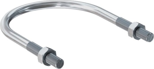 Fischer 24419 Rør Klemme 2,54 Cm 1" M8 43 Mm