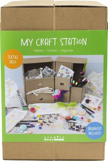 Creativ Company Min Hobbystasjon Tekstildekorasjon