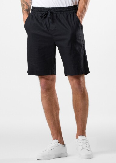 New Hampshire Linen Shorts Black M  Hverdagsshorts