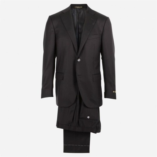 Corneliani Suit S130 - Classic Black Corneliani Suit S130 - Classic Black