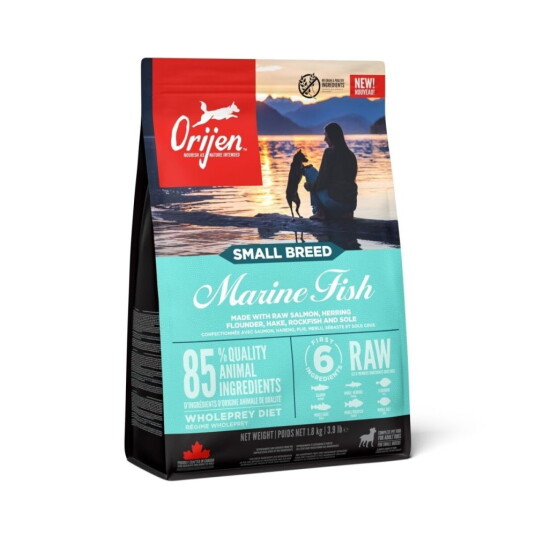 Orijen Marine Fish Hundefôr til Små Raser 1,8 kg