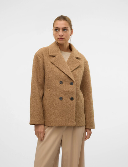 Vero Moda Vmelitebella Jacket Boo - Brown - L Vero Moda Vmelitebella Jacket Boo - Brown - L