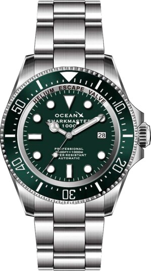 OceanX Sharkmaster 1000 SMS1013 - Herre - 44 mm - Analog - Automatisk - Safirglass OceanX Sharkmaster 1000 SMS1013 - Herre - 44 mm - Analog - Automatisk - Safirglass