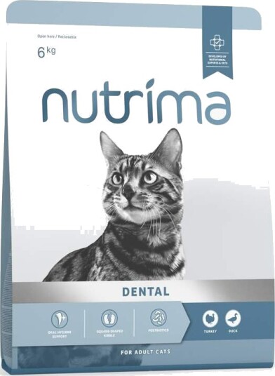 Nutrima Cat Adult Dental Turkey & Duck Kattefôr 6 kg