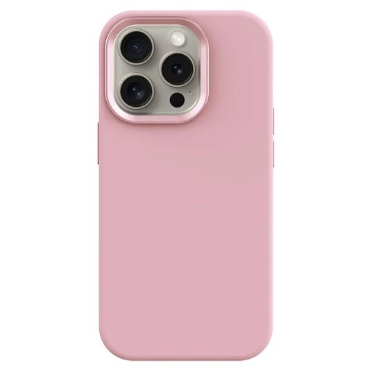 Key Silikondeksel iPhone 15 Pro Magsafe Rosa