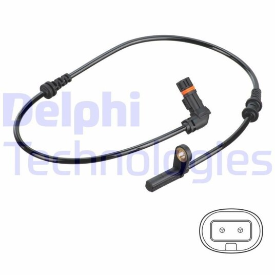 Sensor, ABS DELPHI SS20797 Sensor, ABS DELPHI SS20797