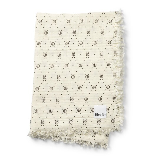 Elodie Myk bomullteppe - Monogram