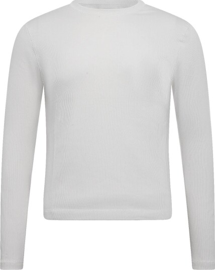 Weekday Ribbed Long Sleeved T Shirt OFF WHITE S Weekday Ribbed Long Sleeved T Shirt OFF WHITE S