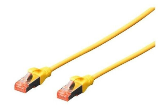 DIGITUS Professional patch cable 5 m yellow Gul 5 meter DIGITUS Professional patch cable 5 m yellow Gul 5 meter
