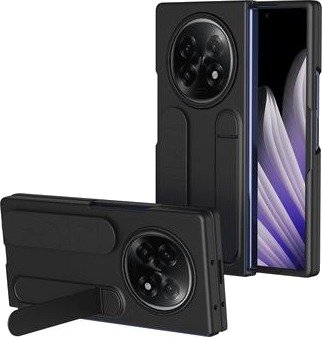 Oppo Find N5 Hybrid-deksel med armbånd og kickstand - Svart