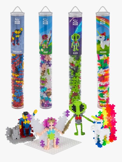 Plus Plus Plus-Plus Character Tube and Baseplate Bundle Plus Plus Plus-Plus Character Tube and Baseplate Bundle