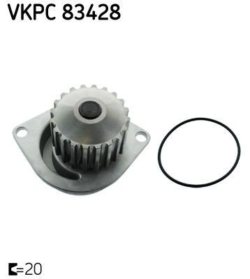 SKF VKPC 83428 Vannpumpe