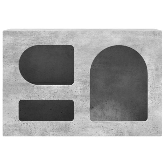 TV skap Betonggrå 60 x 35 x 40 cm Konstruert tre TV skap Betonggrå 60 x 35 x 40 cm Konstruert tre