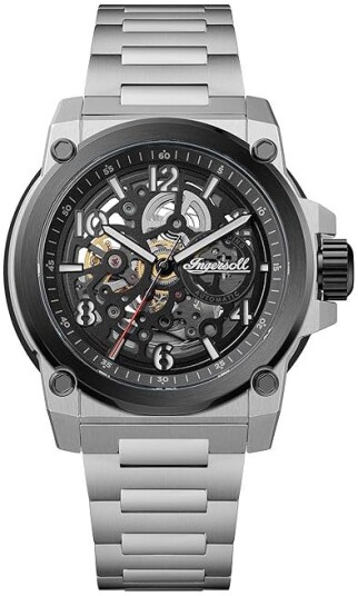Ingersoll Herreklokke I16601 Anvil Sort/Stål Ø46 mm