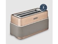 Morphy Richards 245742, 4 skiver, Kobber, Knapper, Nivå, 1750 W