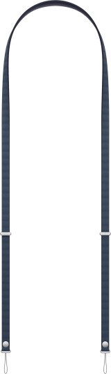 Crossbody stropp   Blå