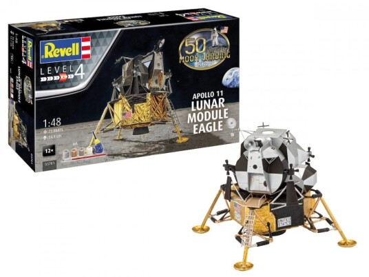 Revell Gavesett 1/48 Apollo 11 Lunar Module Eagle
