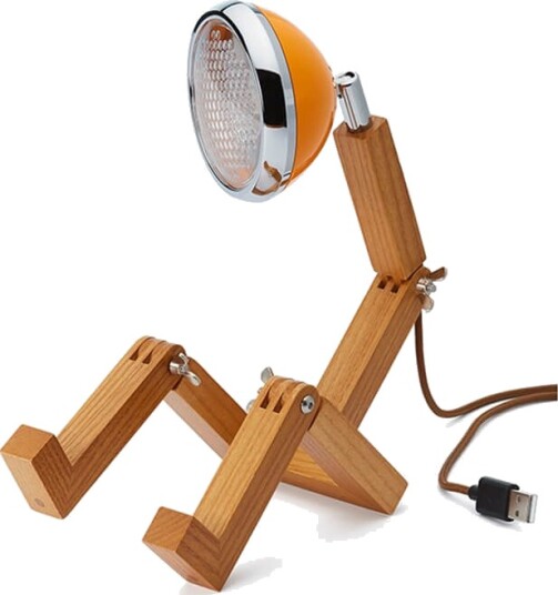 Mr. Wattson Mini lampe 25,5 cm orange 1642090-04-0 1728518-04-0 Mr. Wattson Mini lampe 25,5 cm orange 1642090-04-0 1728518-04-0