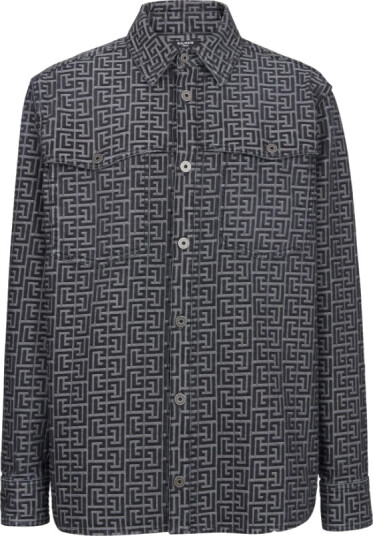 Balmain Herre Skjorter Svart 2XL, Balmain Herre Skjorter Svart 2XL,