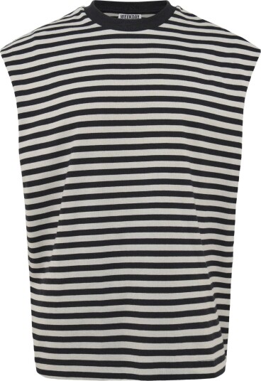 Weekday Loose Fit Square Cotton Tank Top Grey S
