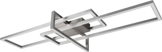 Trio Lighting Salinas LED plafond børstet stål - Trio Lighting Salinas LED plafond børstet stål -