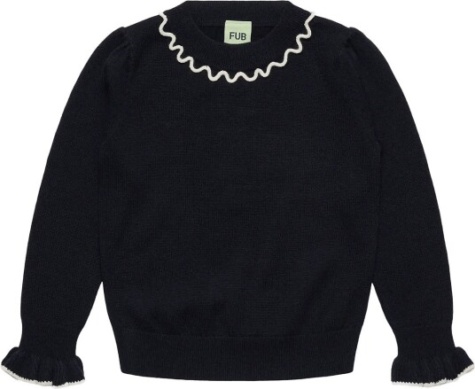 FUB Frill Jumper Navy 130 FUB Frill Jumper Navy 130