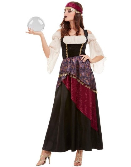 The Greatest Showman Inspirert Fortune Teller Damekostyme Strl L