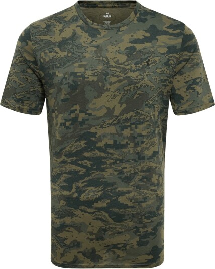 Under Armour Ua Abc Camo Ss Khaki green XS