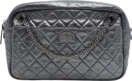 Chanel Vintage Dame Pre owned Grå ONE SIZE, Chanel Vintage Dame Pre owned Grå ONE SIZE,