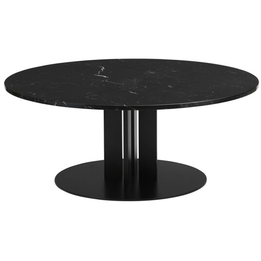 Normann Copenhagen Scala Salongbord Ø110 cm Svart Marmor