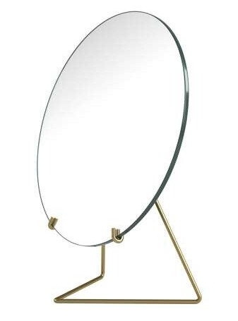 MOEBE Gulvspeil Ø20 cm Brass