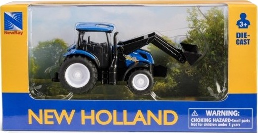 Daffi Mini New Holland Traktor T6 Med Skuff Daffi Mini New Holland Traktor T6 Med Skuff