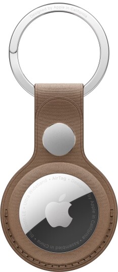 AirTag FineWoven nøkkelring Taupe