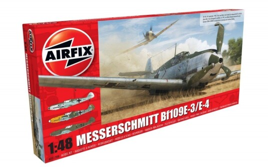 Airfix 1/48 Messerschmitt Bf109 E-3/E-4