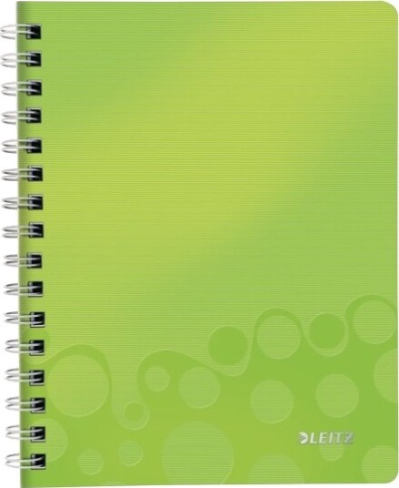 Notesbog Leitz Wow A5 Linjeret 80 Ark 80 G Grøn Notesbog Leitz Wow A5 Linjeret 80 Ark 80 G Grøn