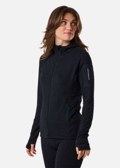Swedemount Ultra Light Tech Midlayer Hood W Swedemount Ultra Light Tech Midlayer Hood W