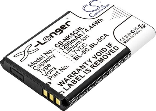 Batteri BL-5C / BL-5CA 1200mAh