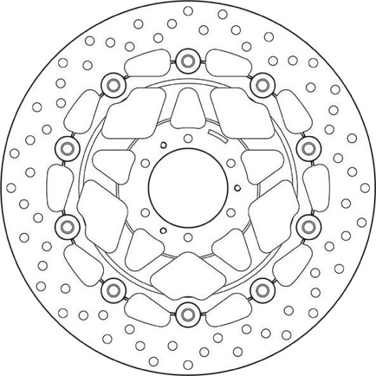BREMBO 78B40825 Bremseskive
