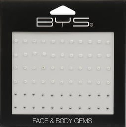 Face & Body Gems White & Clear AB