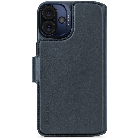 Decoded Detachable Wallet MagSafe Skinnetui til iPhone 16 Plus   Navy
