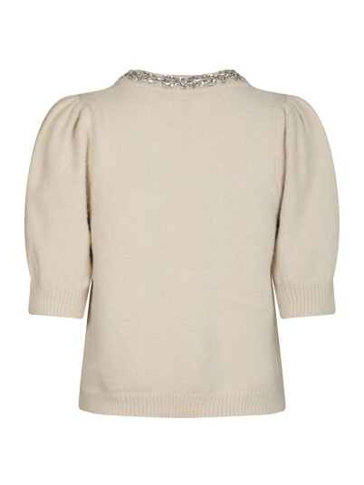 Neo Noir Maia Stone Knit Blouse